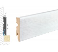 Плинтус Cezar MDF 80мм декор 349