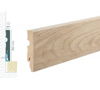 Плинтус Cezar MDF 80мм декор 362