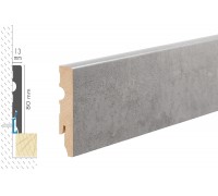 Плинтус Cezar MDF 80мм декор 364