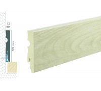 Плинтус Cezar MDF 80мм декор 371