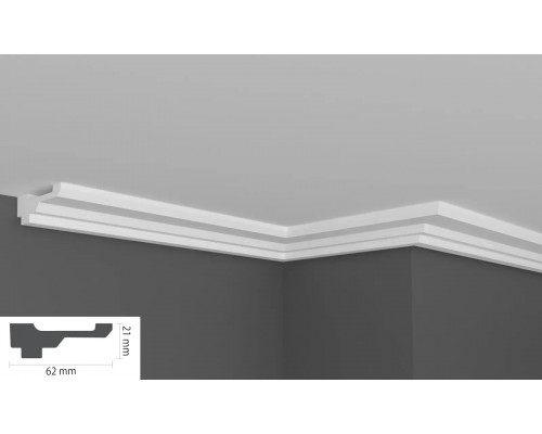 Плинтус EliteDecor ввиде карниза для скрытой подстветки C961