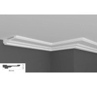 Плинтус EliteDecor ввиде карниза для скрытой подстветки C962