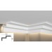 Плинтус EliteDecor ввиде карниза для скрытой подстветки C968