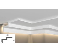 Плинтус EliteDecor ввиде карниза для скрытой подстветки C969