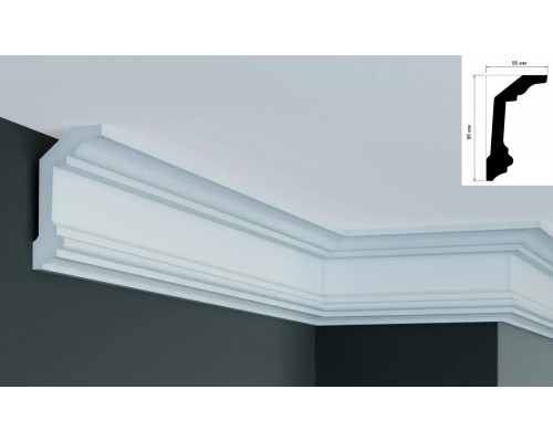Плинтус EliteDecor ввиде карниза P923