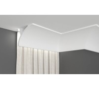 Шторный карниз EliteDecor для скрытой подстветки P963