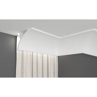 Шторный карниз EliteDecor для скрытой подстветки P963