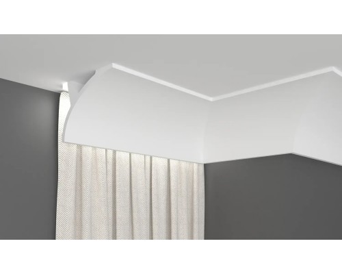 Шторний карниз EliteDecor для прихованої підствітки P963