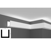 Полімерний молдинг EliteDecor KH901 для прихованої підствітки