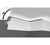 Молдинг Elite ввиде карниза для скрытой подстветки KH921