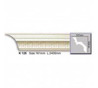 Карниз Elite с орнаментом на профиле K125