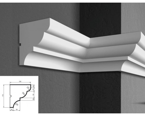Карниз EliteDecor Prestige KC103