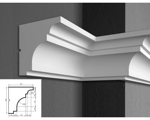Карниз EliteDecor Prestige KC127