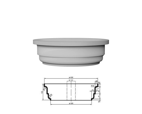 Колони капітель Elite 102-1