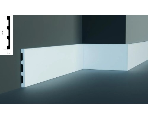 Молдинг Elite у вигляді плінтуса CR957 гнучкий