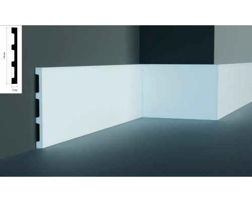 Молдинг Elite у вигляді плінтуса CR958 гнучкий