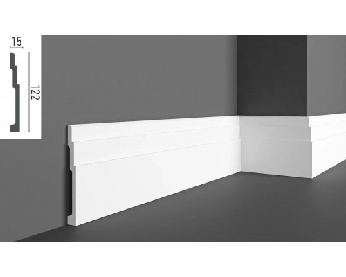 Молдинг Elite у вигляді плінтуса SK001 гнучкий