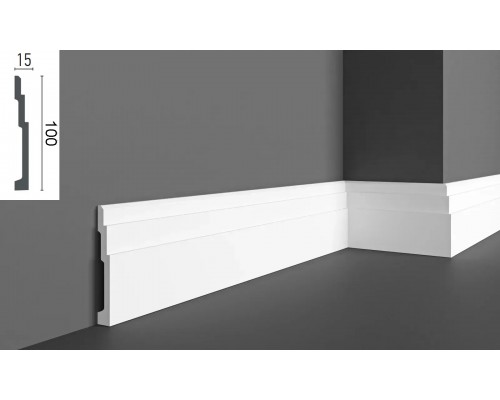 Молдинг Elite у вигляді плінтуса SK002