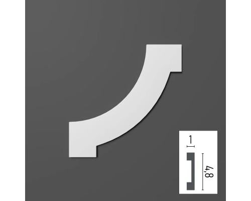 Угловой элемент 504-2 к молдингу Elite 504