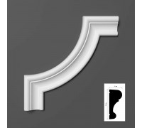 Угловой элемент 522-1 к молдингу Elite 522