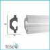Плинтуса EliteDecor ввиде карниза для скрытой подстветки Tesori KD119