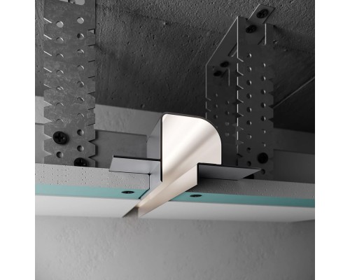 Профиль алюминиевый разделительного теневого шва 20 мм для LED подсветки WT P22-2