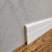 Плинтус MDF Plinth 80мм рельеф белый