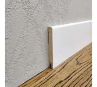 Плинтус MDF Plinth 100мм белый