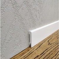Плинтус MDF Plinth 60мм белый