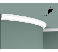 Профіль стельовий/стіновий Orac Decor CX132 гнучкий для еркерів