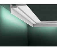 Полиуретановые плинтуса Orac Decor для скрытой подстветки CX197