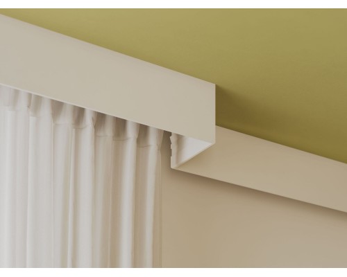 Шторний карниз Orac Decor для прихованої підствітки CX216