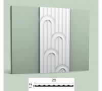 Настенная полиуретановая 3D панель Orac w212