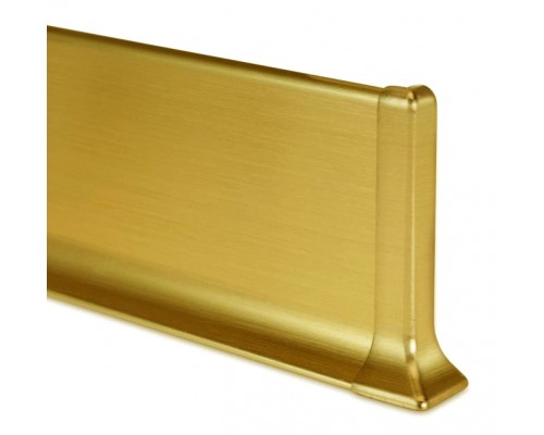 Плинтус Profilpas Metal line 90 60мм 78107 bright satin gold