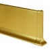 Плинтус Profilpas Metal line 90 60мм 78107 bright satin gold