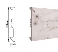 Плинтус Umi 100мм мрамор