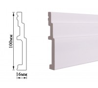 Плинтус Umi 100мм white