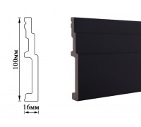 Плинтус Umi 100мм black
