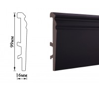 Плинтус Umi 99мм black