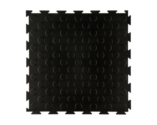 Модульные противоскользящие покрытия тиснение coin black