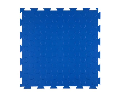 Модульные противоскользящие покрытия тиснение coin blue