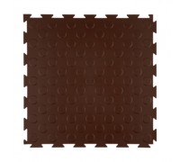 Модульные противоскользящие покрытия тиснение coin brown