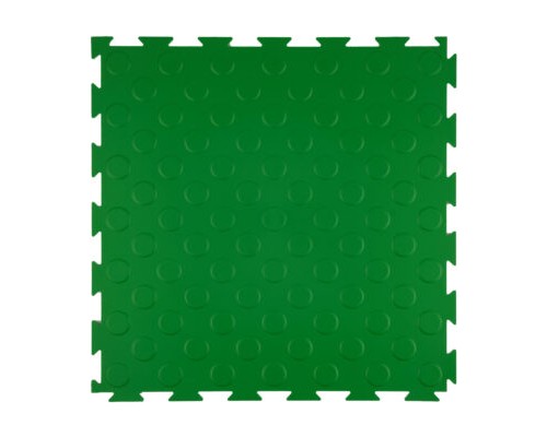 Модульные противоскользящие покрытия тиснение coin green