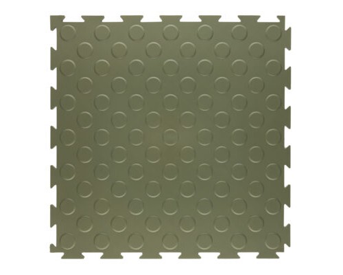 Модульные противоскользящие покрытия тиснение coin khaki