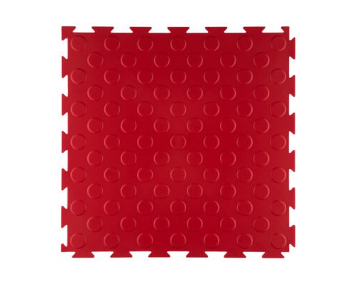 Модульные противоскользящие покрытия тиснение coin red