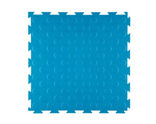 Модульные противоскользящие покрытия тиснение coin turquoise