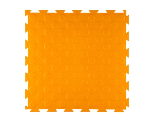 Модульные противоскользящие покрытия тиснение coin yellow