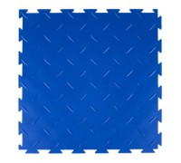 Модульные противоскользящие покрытия тиснение protect blue