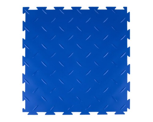 Модульные противоскользящие покрытия тиснение protect blue