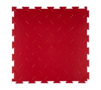 Модульные противоскользящие покрытия тиснение protect red